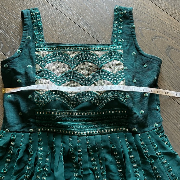 Dark Green Indian Dress/ Sharara - Picture 7 of 11